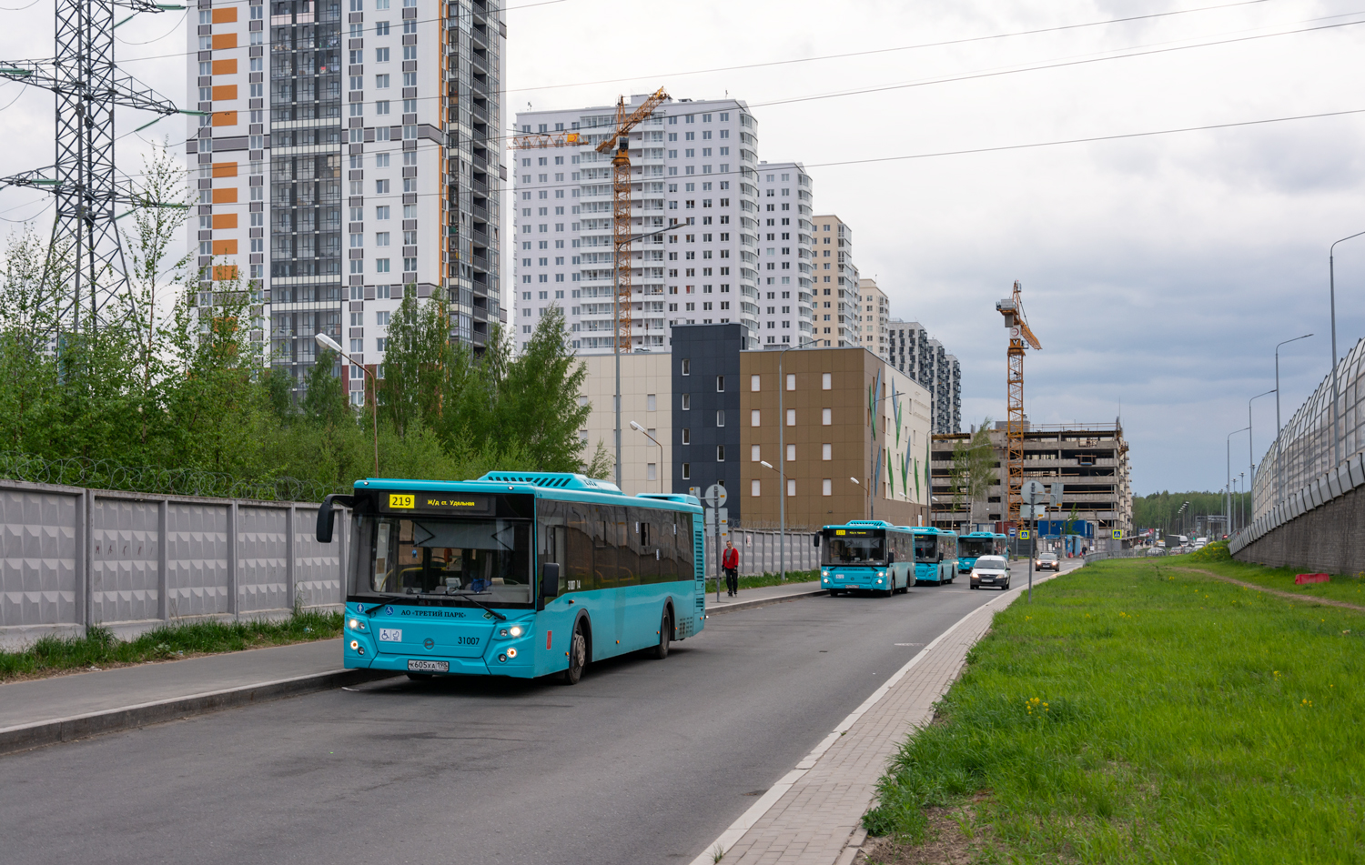 Saint Petersburg, LiAZ-5292.67 (LNG) # 31007