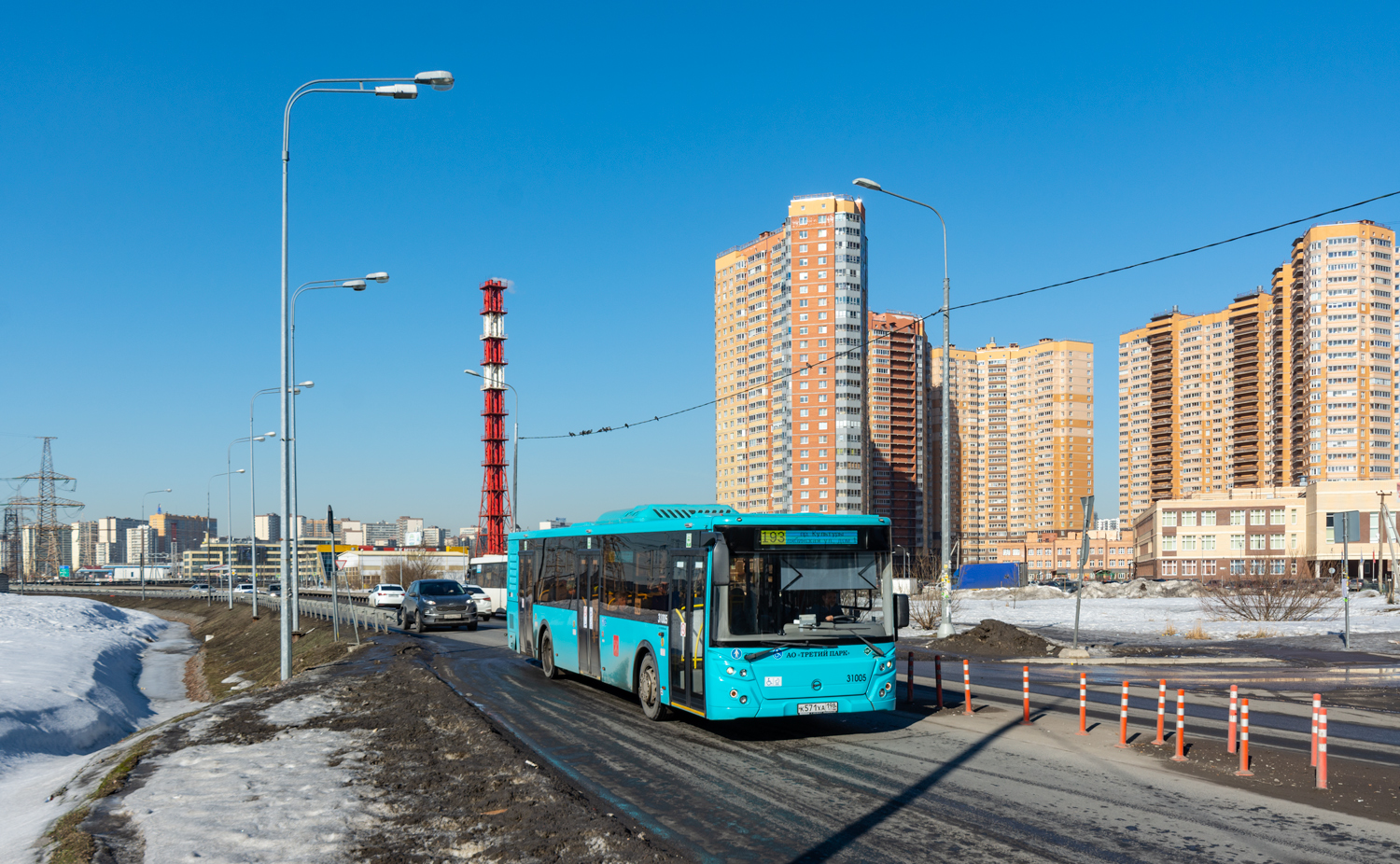 Saint Petersburg, LiAZ-5292.67 (LNG) No. 31005