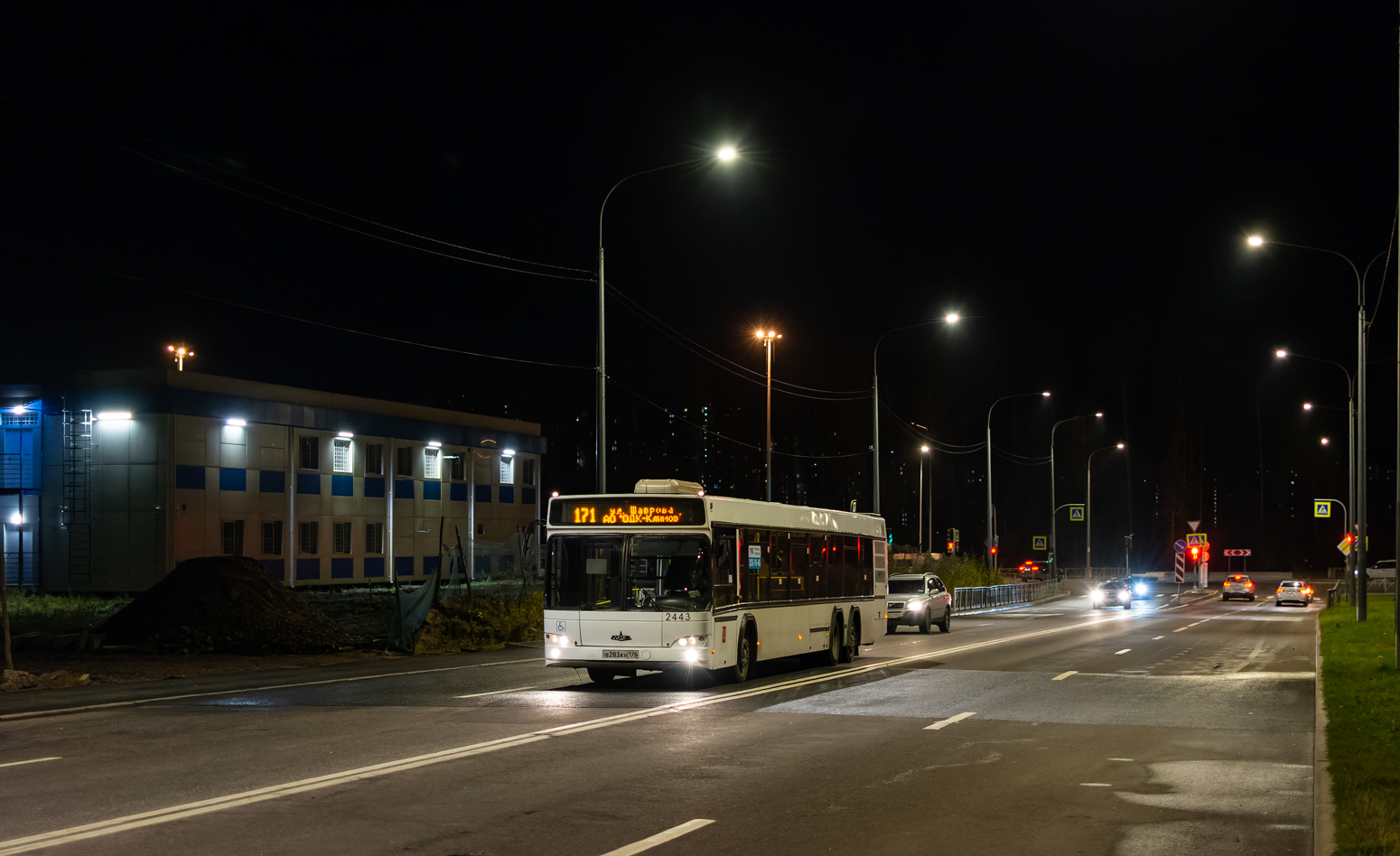 Saint Petersburg, MAZ-107.466 # 2443