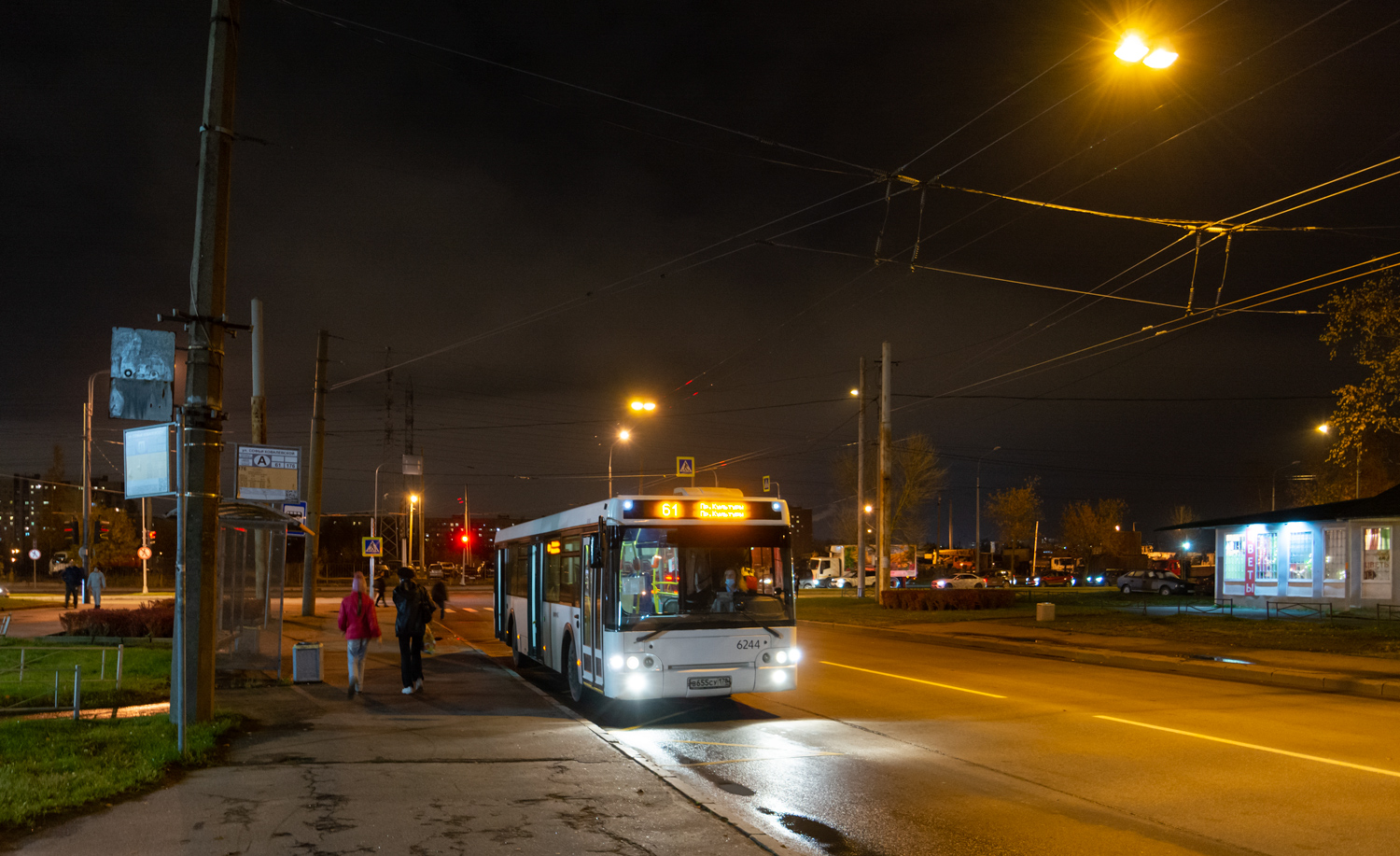 Saint Petersburg, LiAZ-5292.60 # 6244