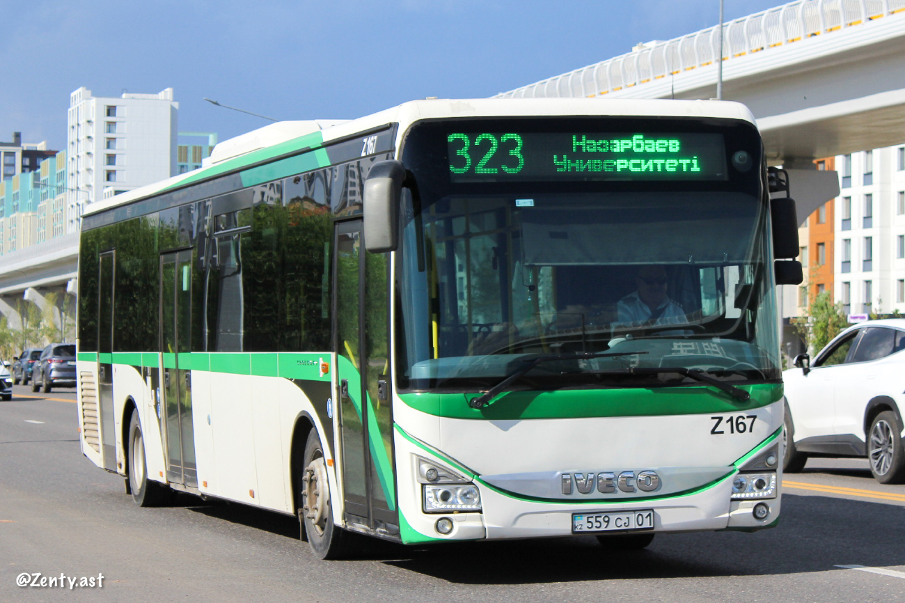 Astana, IVECO Crossway LE 13M (SaryarkaAvtoProm) # Z167