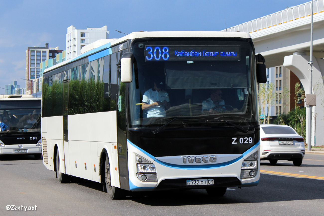 Astana, IVECO Crossway LE 13M (SaryarkaAvtoProm) # Z029