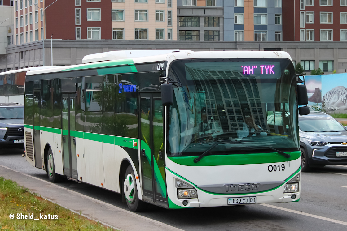 Astana, IVECO Crossway LE 13M (SaryarkaAvtoProm) # O019