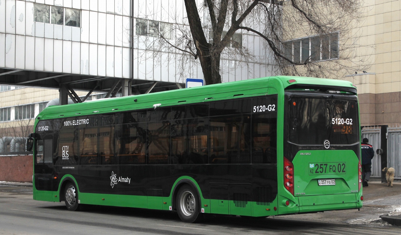 Almaty, Golden Dragon XML6125CE (Hyundai Trans Auto) # 5120-G2