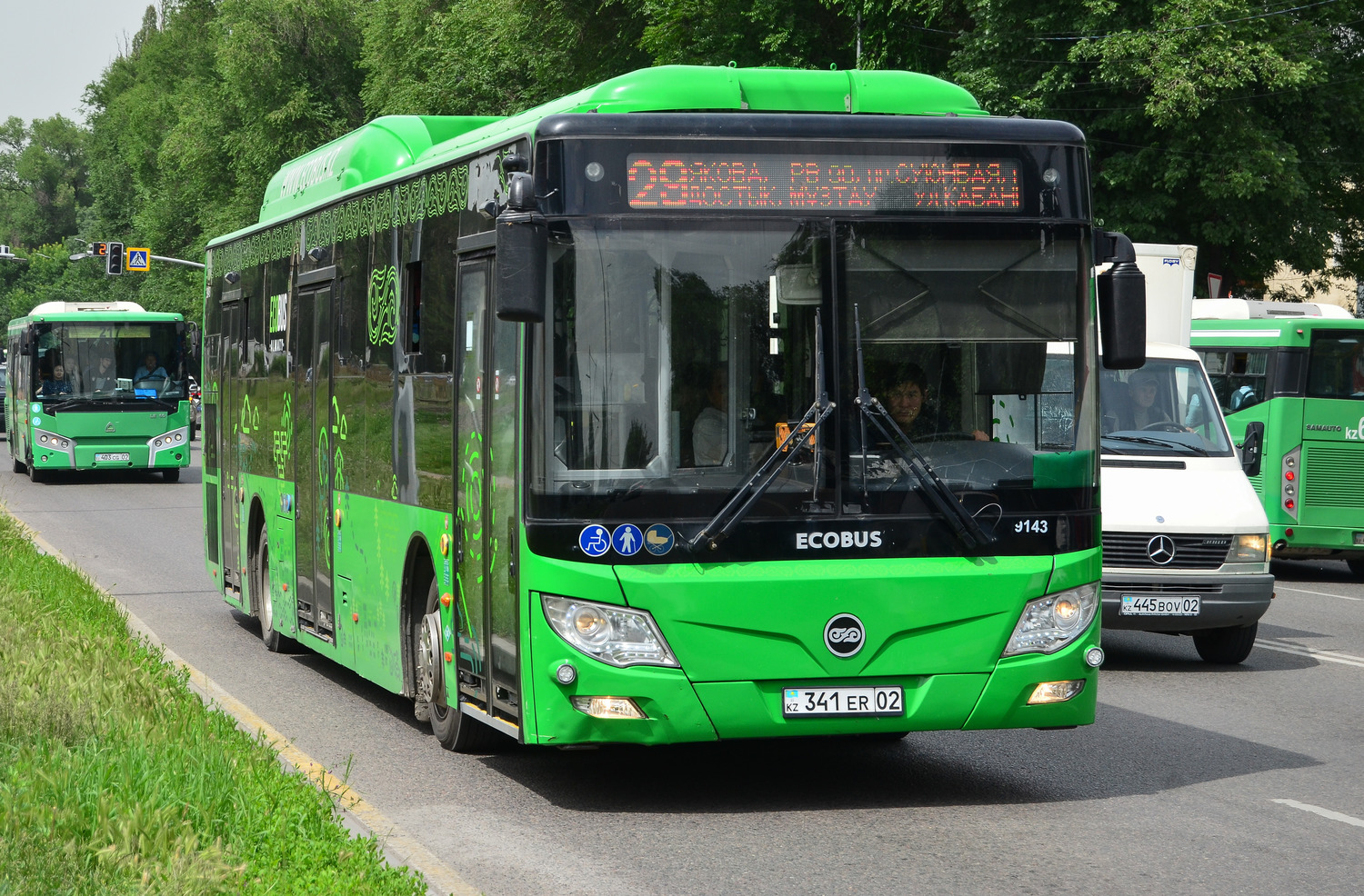 Almaty, Foton BJ6123C6CTD-A1 # 9143