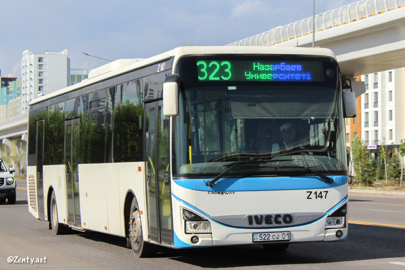 Астана, IVECO Crossway LE 13M (СарыаркаАвтоПром) № Z147