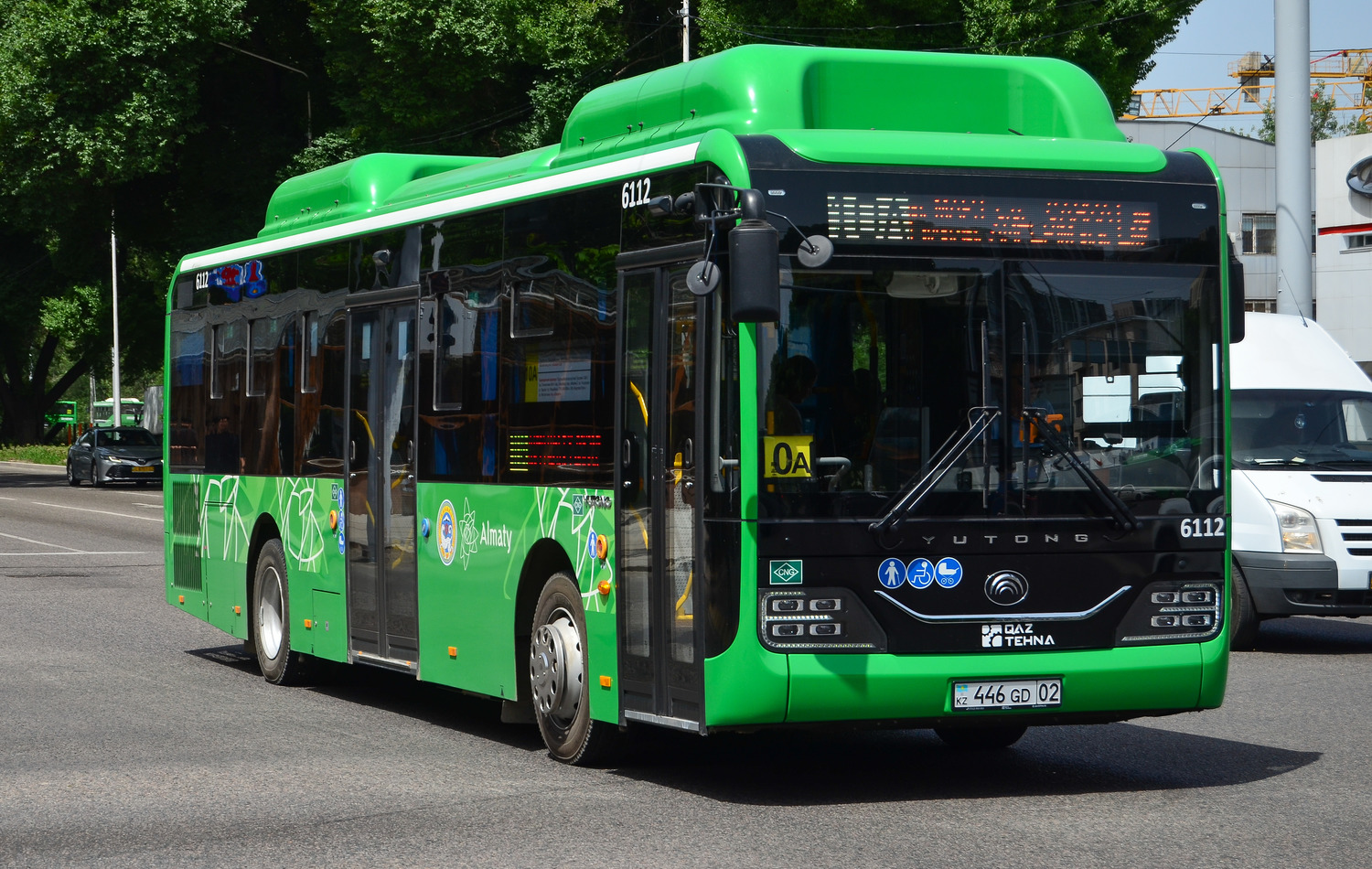 Almaty, Yutong ZK6116HG (QazTehna) # 6112