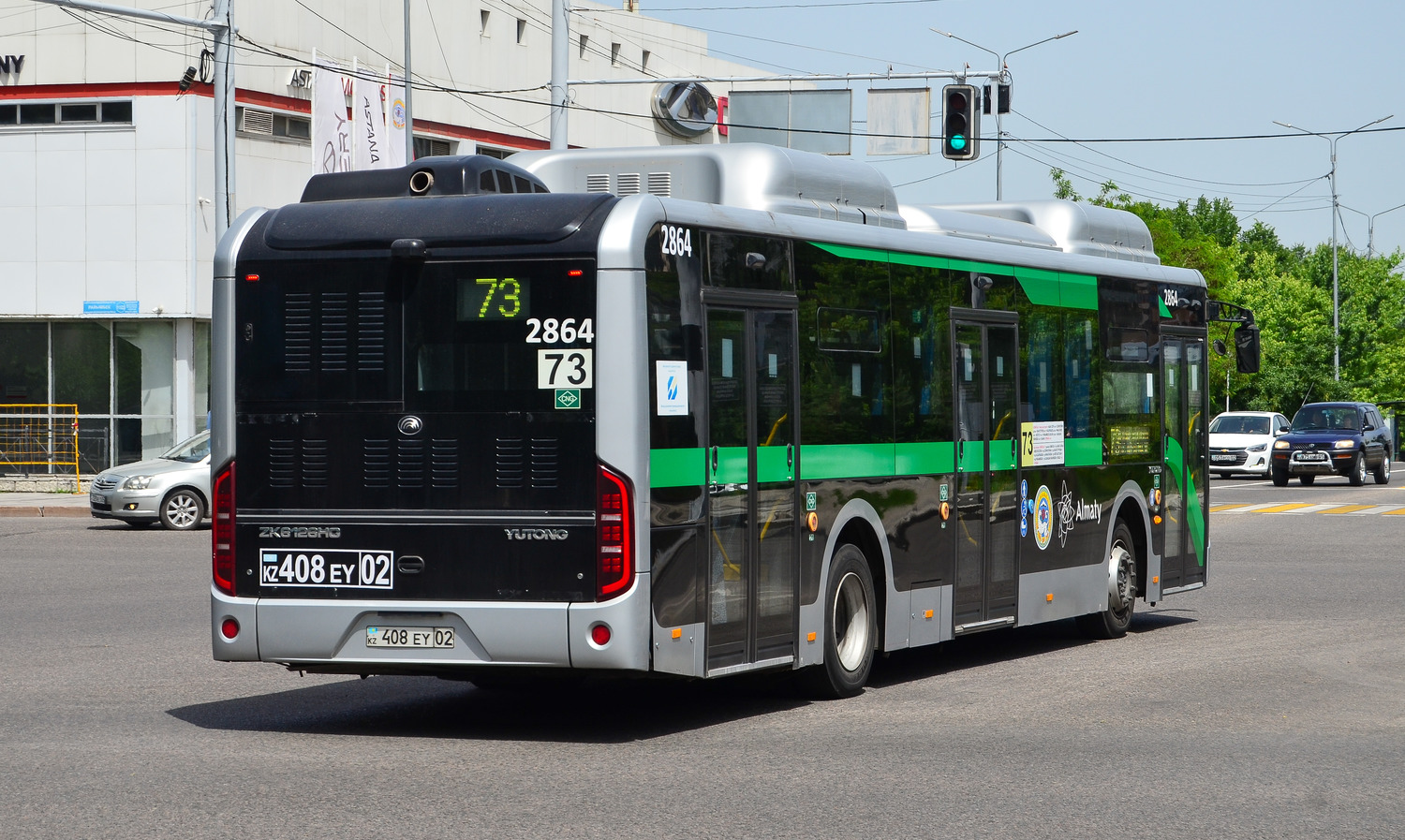 Almaty, Yutong ZK6126HG (QazTehna) Nr. 2864