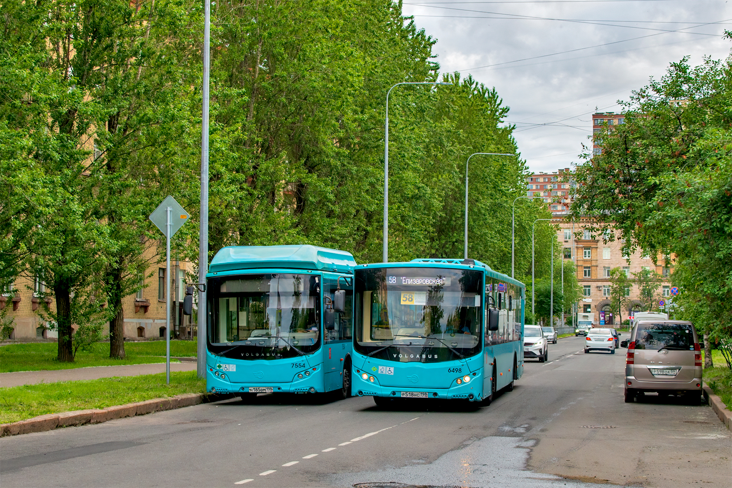 Saint Petersburg, Volgabus-5270.G4 (LNG) # 6498