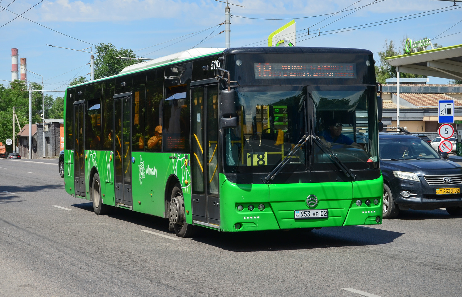 Almaty, Golden Dragon XML6125CR (Hyundai Trans Auto) # 5103