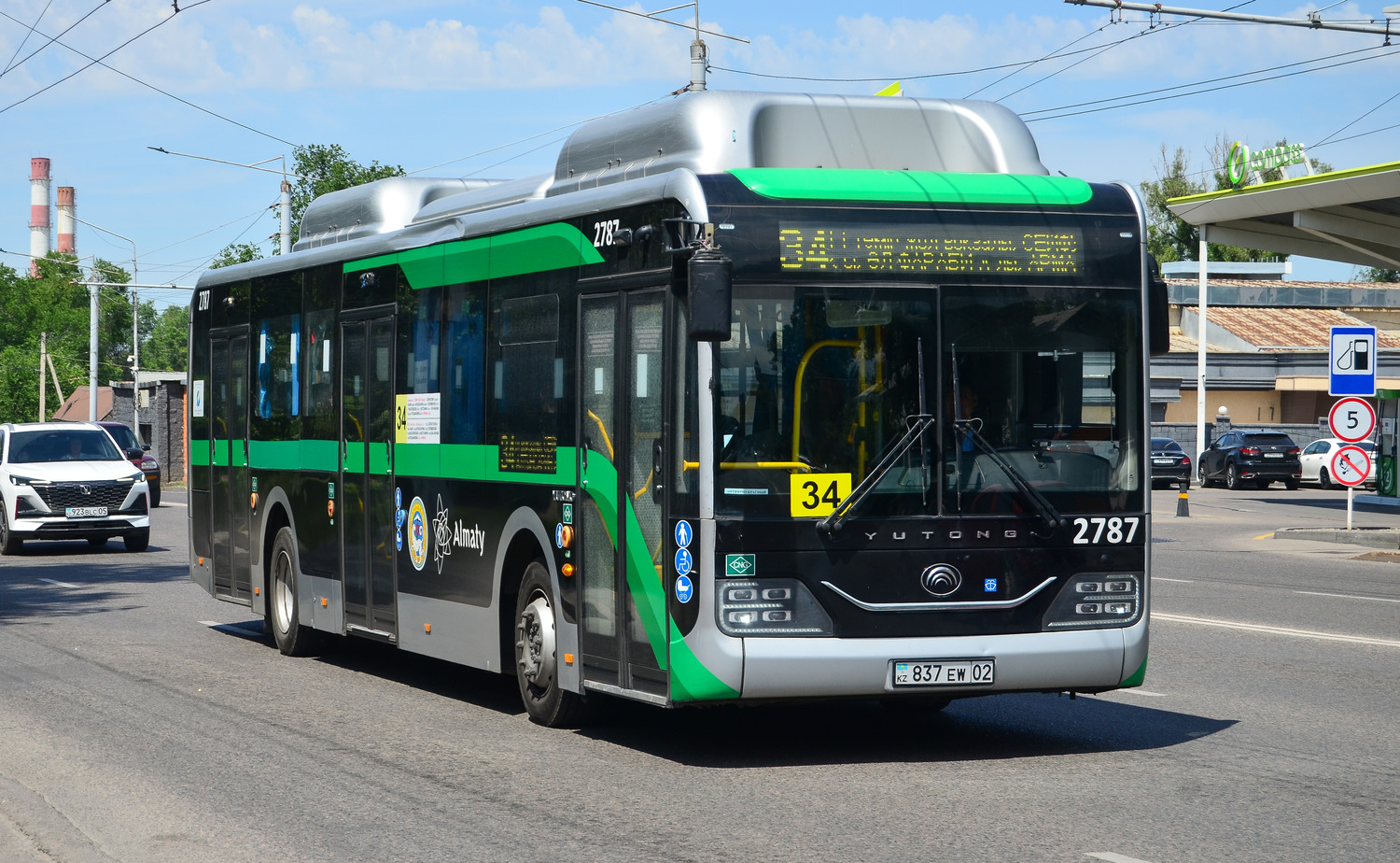 Almaty, Yutong ZK6126HG (QazTehna) # 2787
