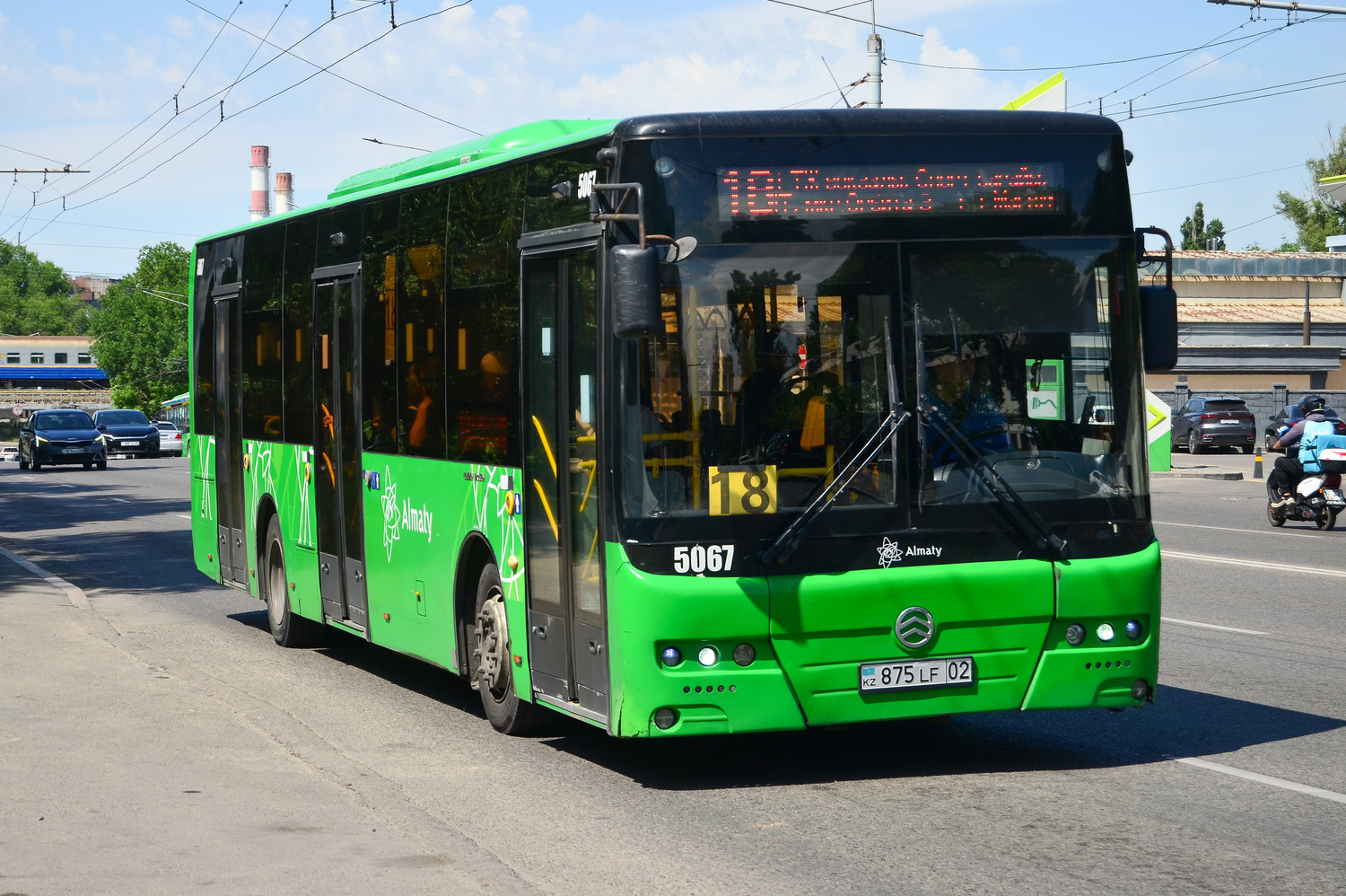 Алматы, Golden Dragon XML6125CR № 5067