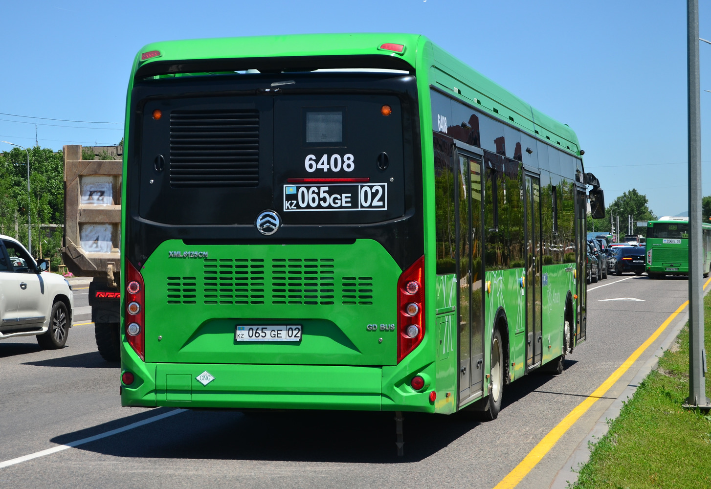 Almaty, Golden Dragon XML6125CN (Hyundai Trans Auto) # 6408