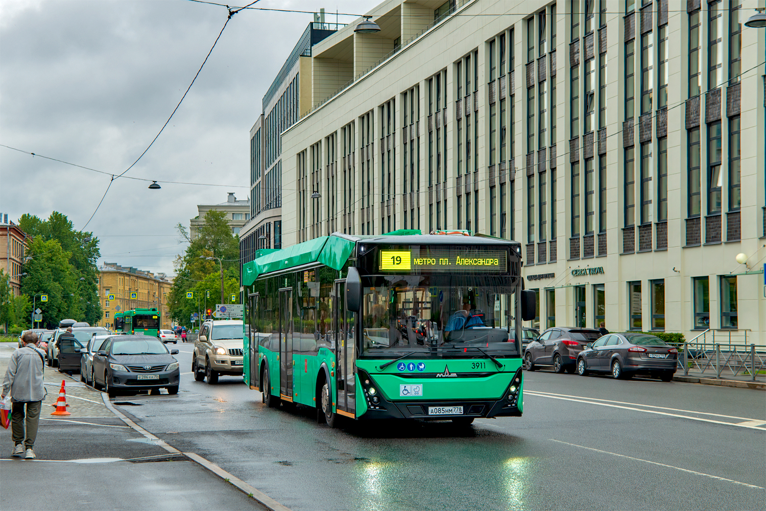 Saint Petersburg, MAZ-303.E23 Nr. 3911