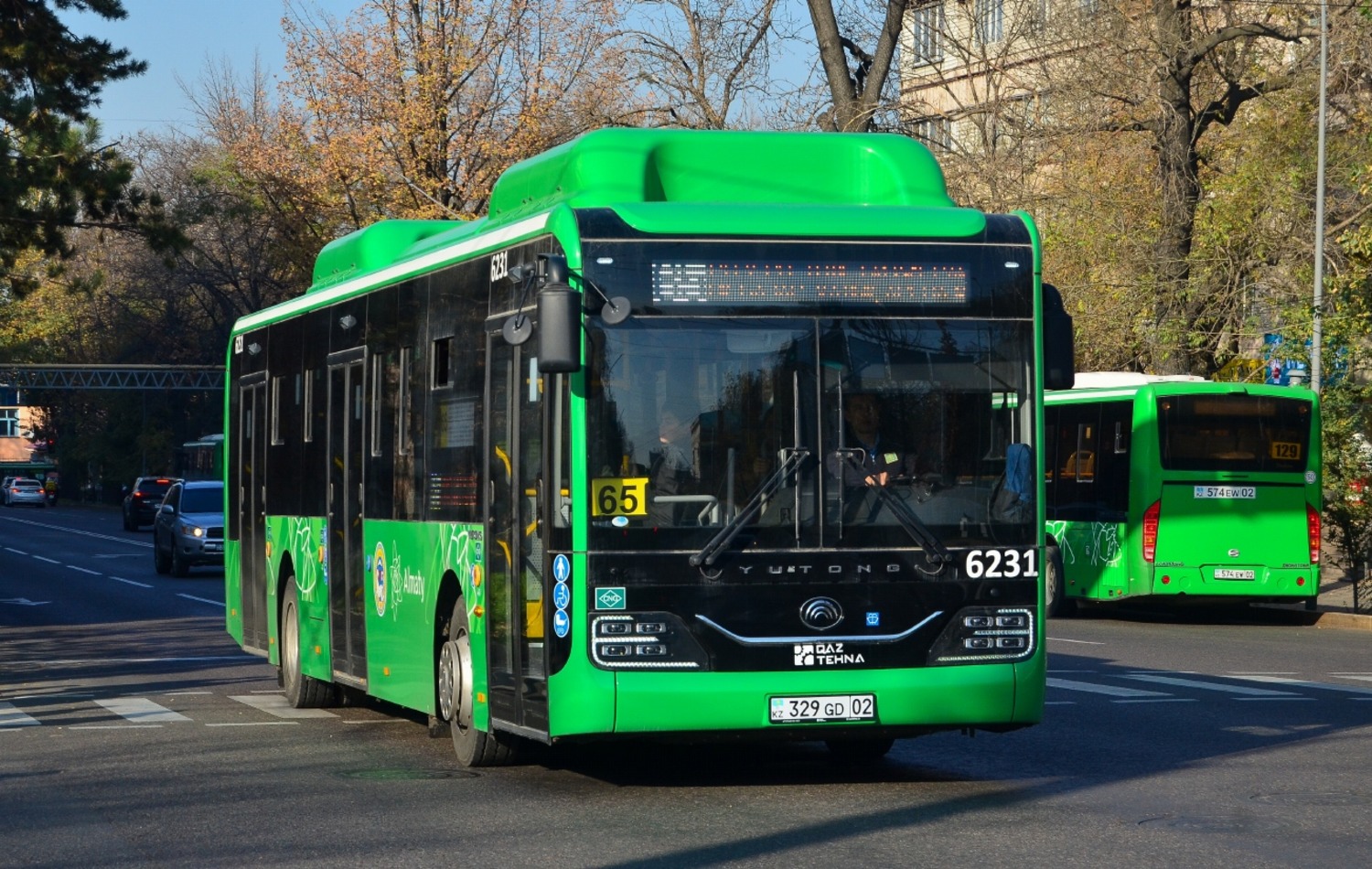 Almaty, Yutong ZK6126HG (QazTehna) Nr. 6231