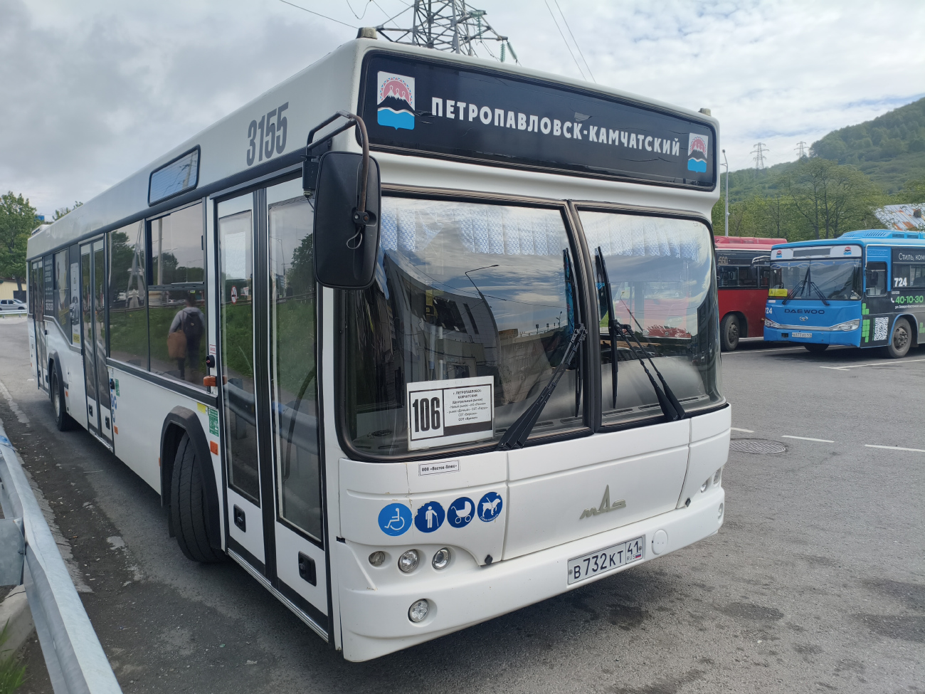 Petropavlovsk-Kamchatsky, MAZ-103.486 # 3155