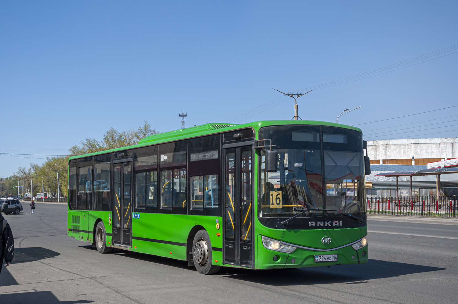 Pavlodar, Ankai HFF6127GZ-4 (SaryarkaAvtoProm) # A2-6115