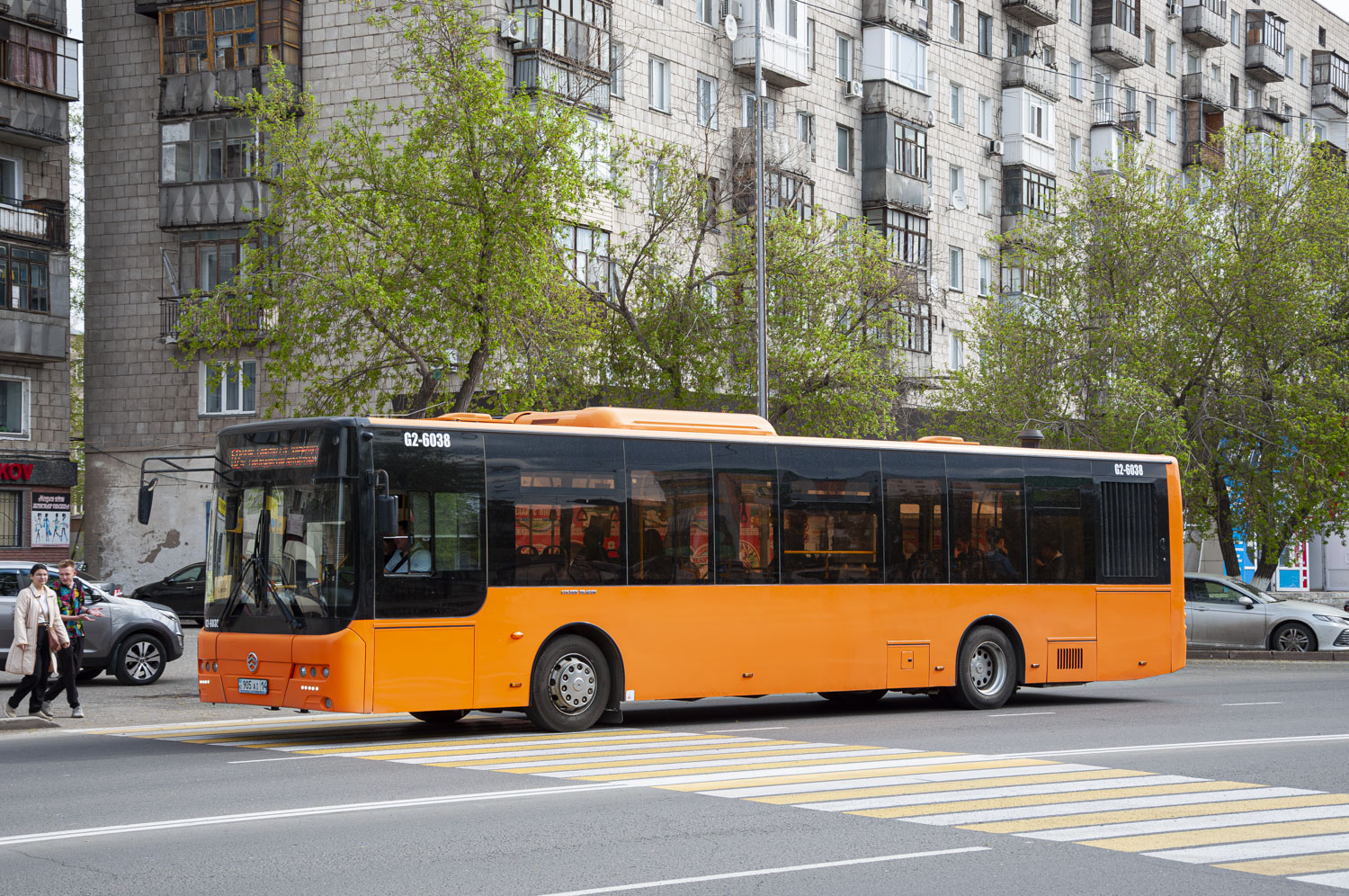 Pavlodar, Golden Dragon XML6125CR (Hyundai Trans Auto) # G2-6038