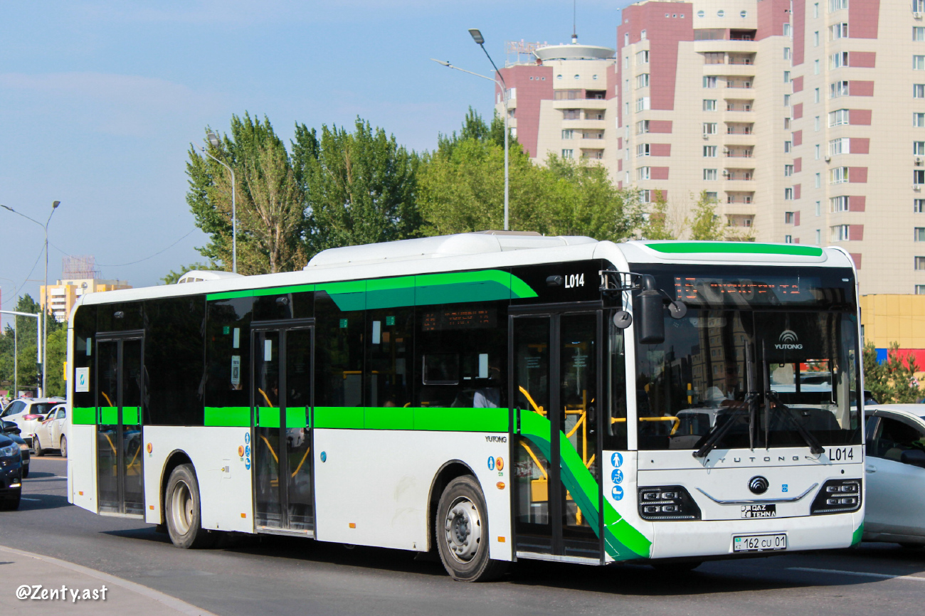 Astana, Yutong ZK6126HG (QazTehna) # L014