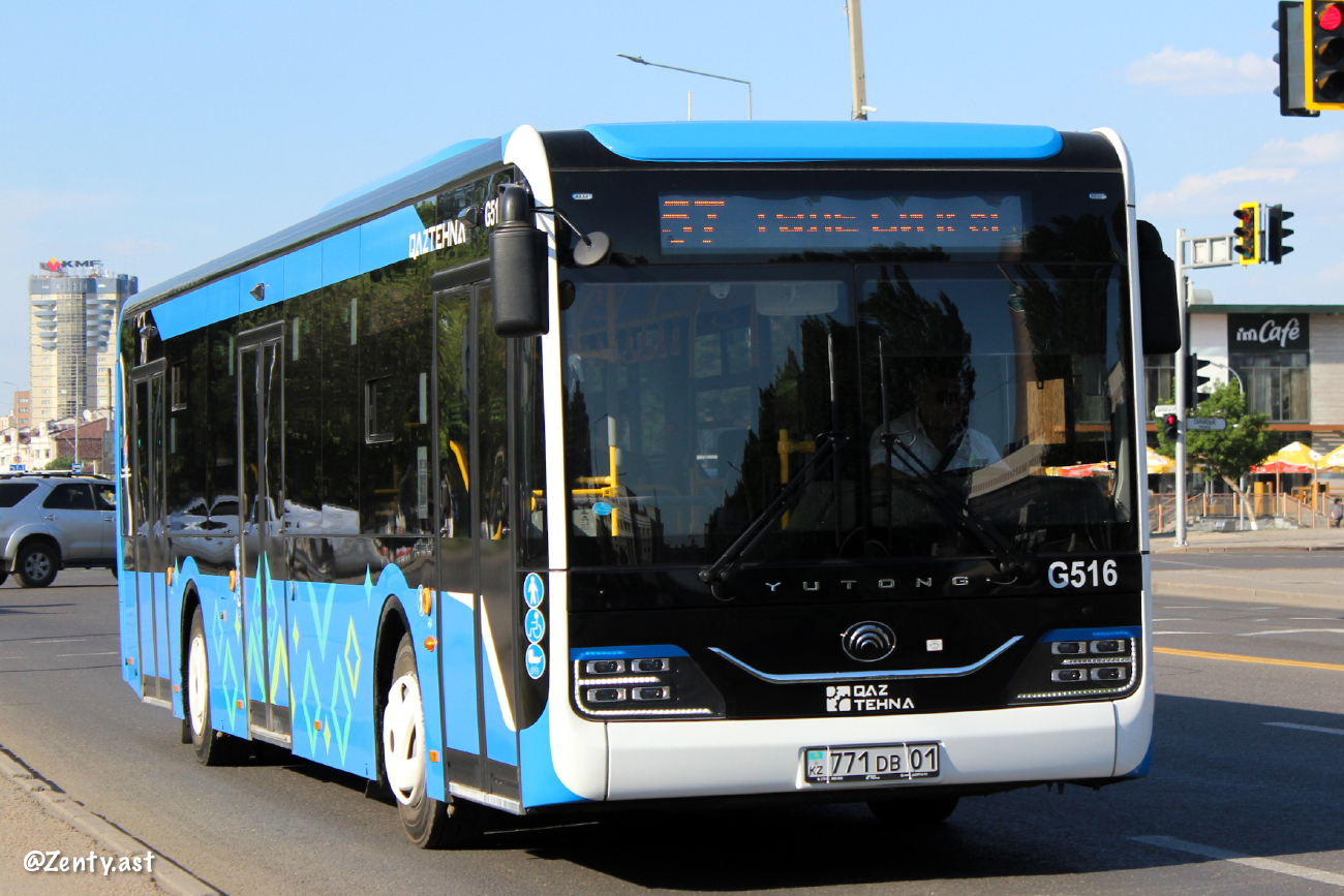 Astana, Yutong ZK6126HG (QazTehna) # G516