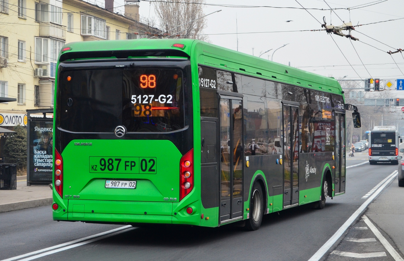 Алматы, Golden Dragon XML6125CE (Hyundai Trans Auto) № 5127-G2