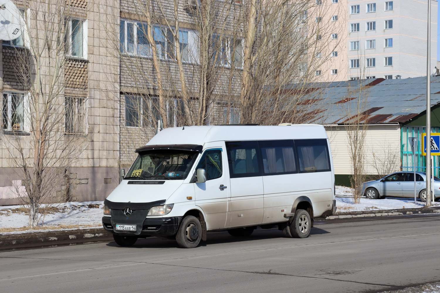 Pavlodar, Luidor-223212 (MB Sprinter Classic) Nr. 115 AAB 14