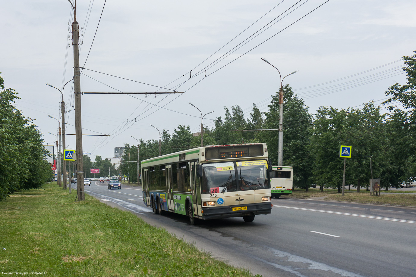 Veliky Новгород, MAZ-107.066 # 245