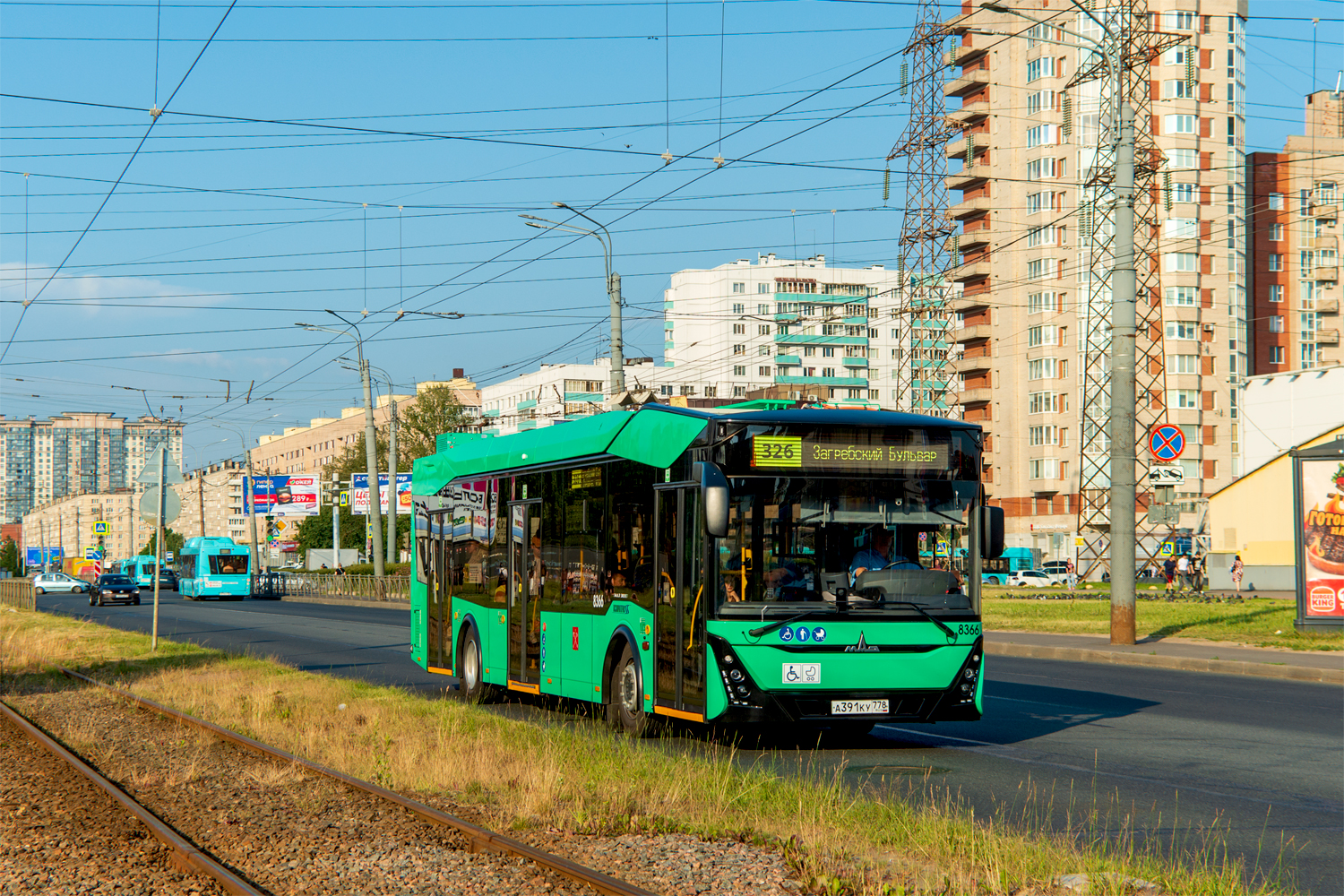 Saint Petersburg, MAZ-303.E23 # 8366