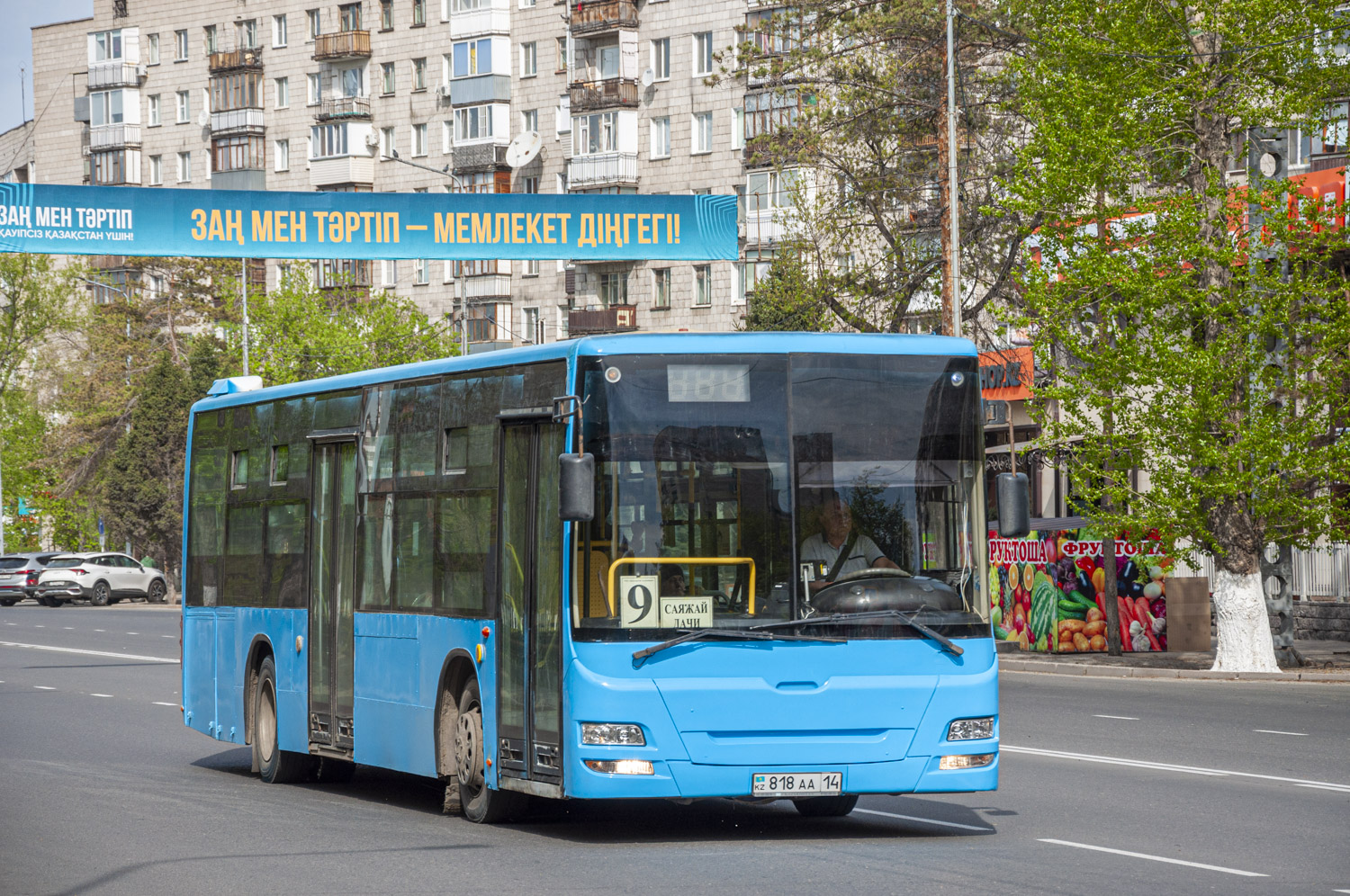 Pavlodar, Huanghai DD6129S15 No. 818 AA 14