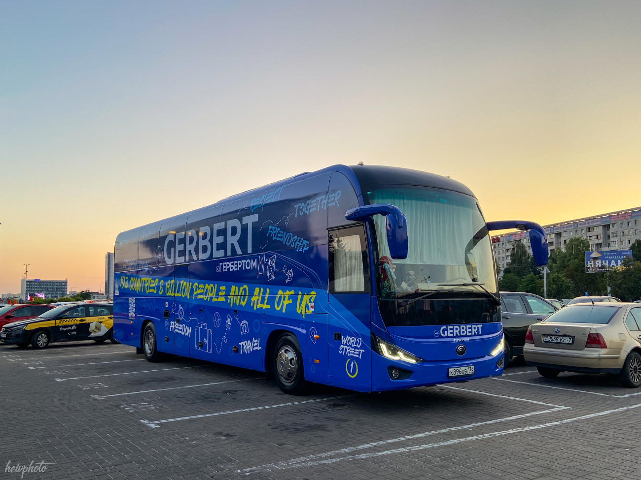 Voronezh, Yutong C12PRO (ZK6128H) No. К 896 ОВ 136