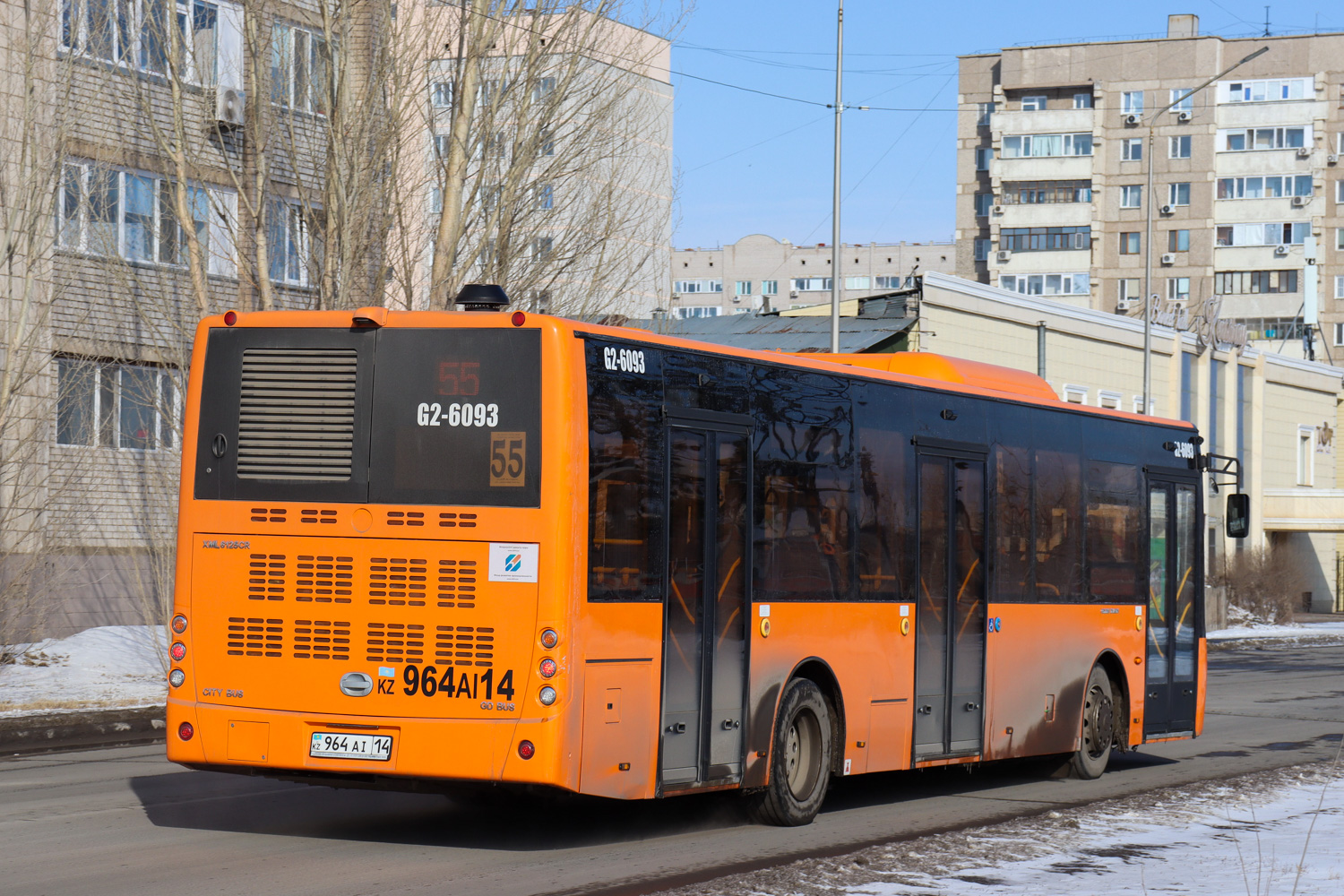 Pavlodar, Golden Dragon XML6125CR (Hyundai Trans Auto) # G2-6093