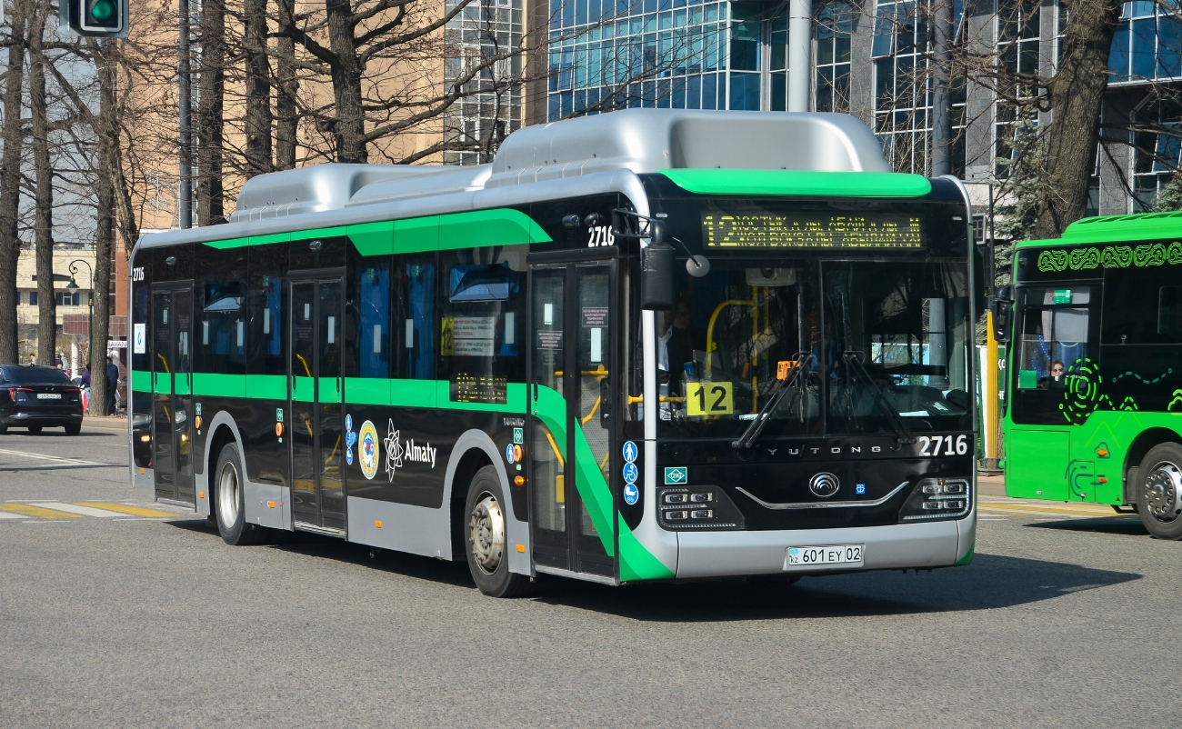 Almaty, Yutong ZK6126HG (QazTehna) # 2716