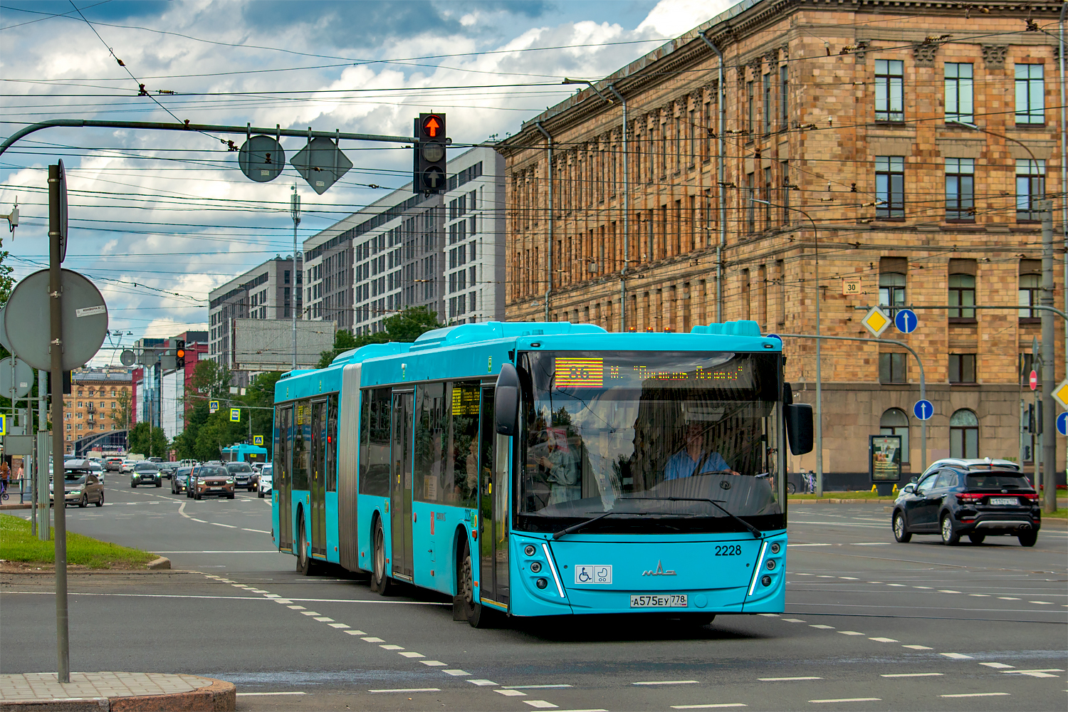 Saint Petersburg, MAZ-216.047 # 2228