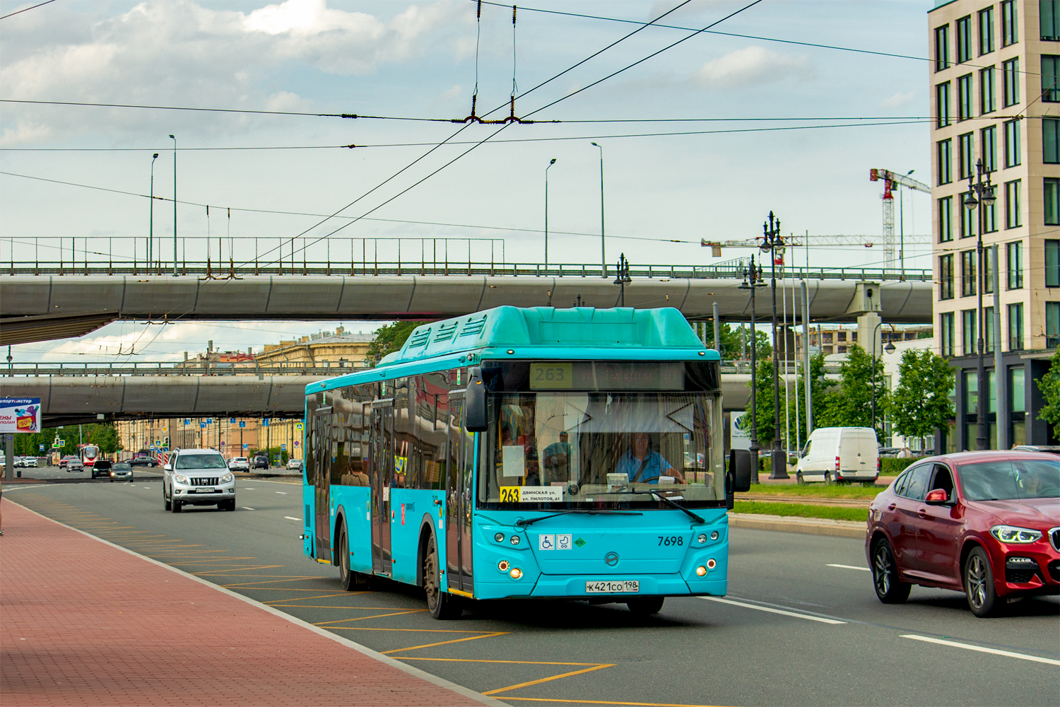 Saint Petersburg, LiAZ-5292.67 (CNG) # 7698