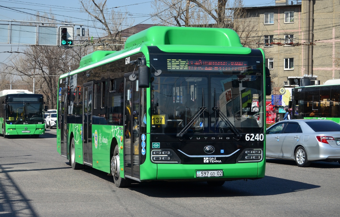 Almaty, Yutong ZK6126HG (QazTehna) # 6240