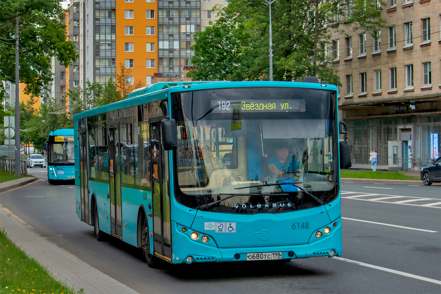 Saint Petersburg, Volgabus-5270.G2 (LNG) No. 6148
