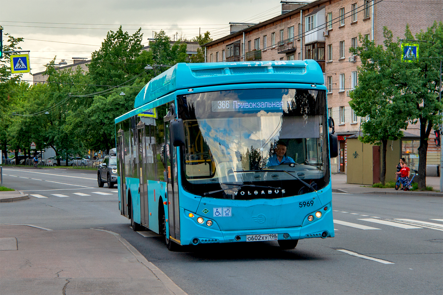 Saint Petersburg, Volgabus-5270.G2 (CNG) # 5969