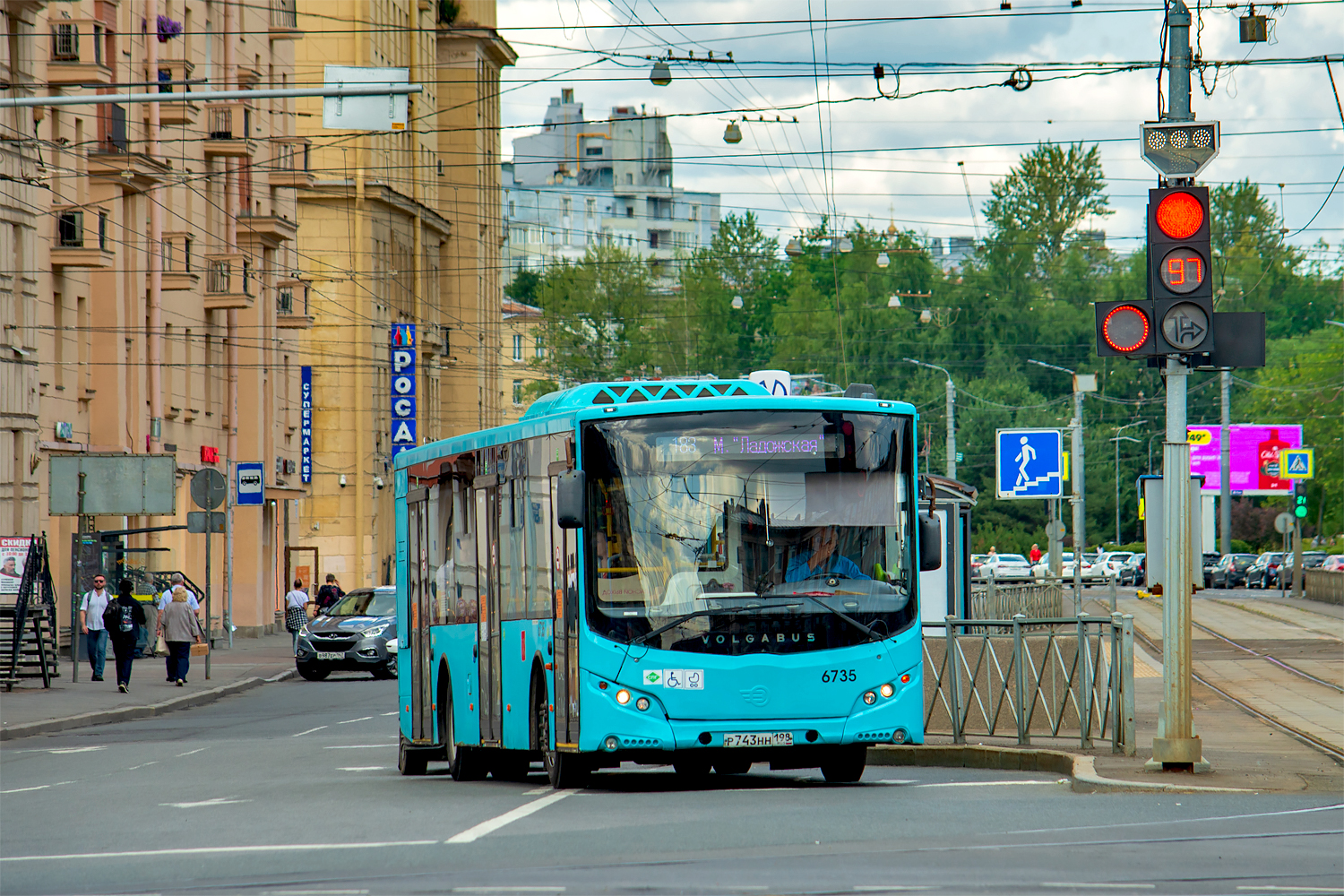 Saint Petersburg, Volgabus-5270.G4 (LNG) # 6735