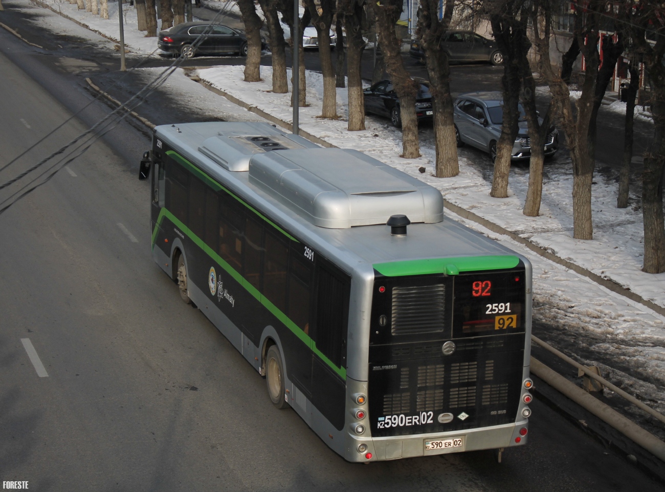 Almaty, Golden Dragon XML6125CN (Hyundai Trans Auto) # 2591