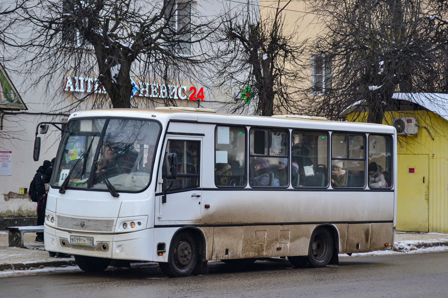 Slantsy, PAZ-320402-05 "Vector" No. В 099 ТН 198