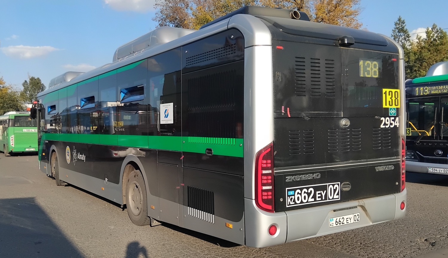 Almaty, Yutong ZK6126HG (QazTehna) # 2954