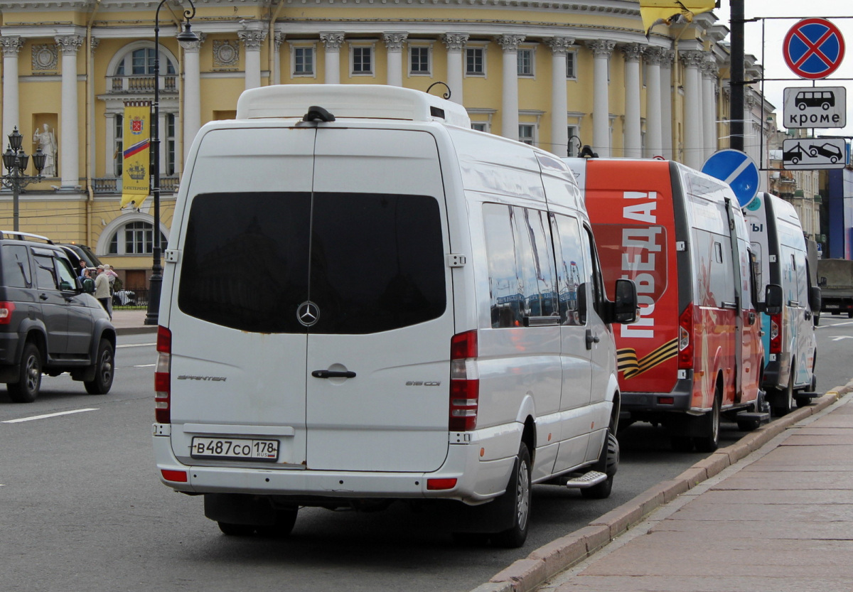 Saint Petersburg, Luidor-223602 (MB Sprinter) Nr. В 487 СО 178