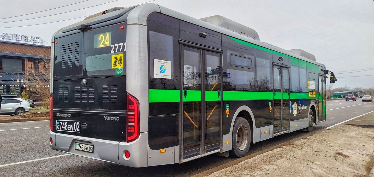 Almaty, Yutong ZK6126HG (QazTehna) # 2771