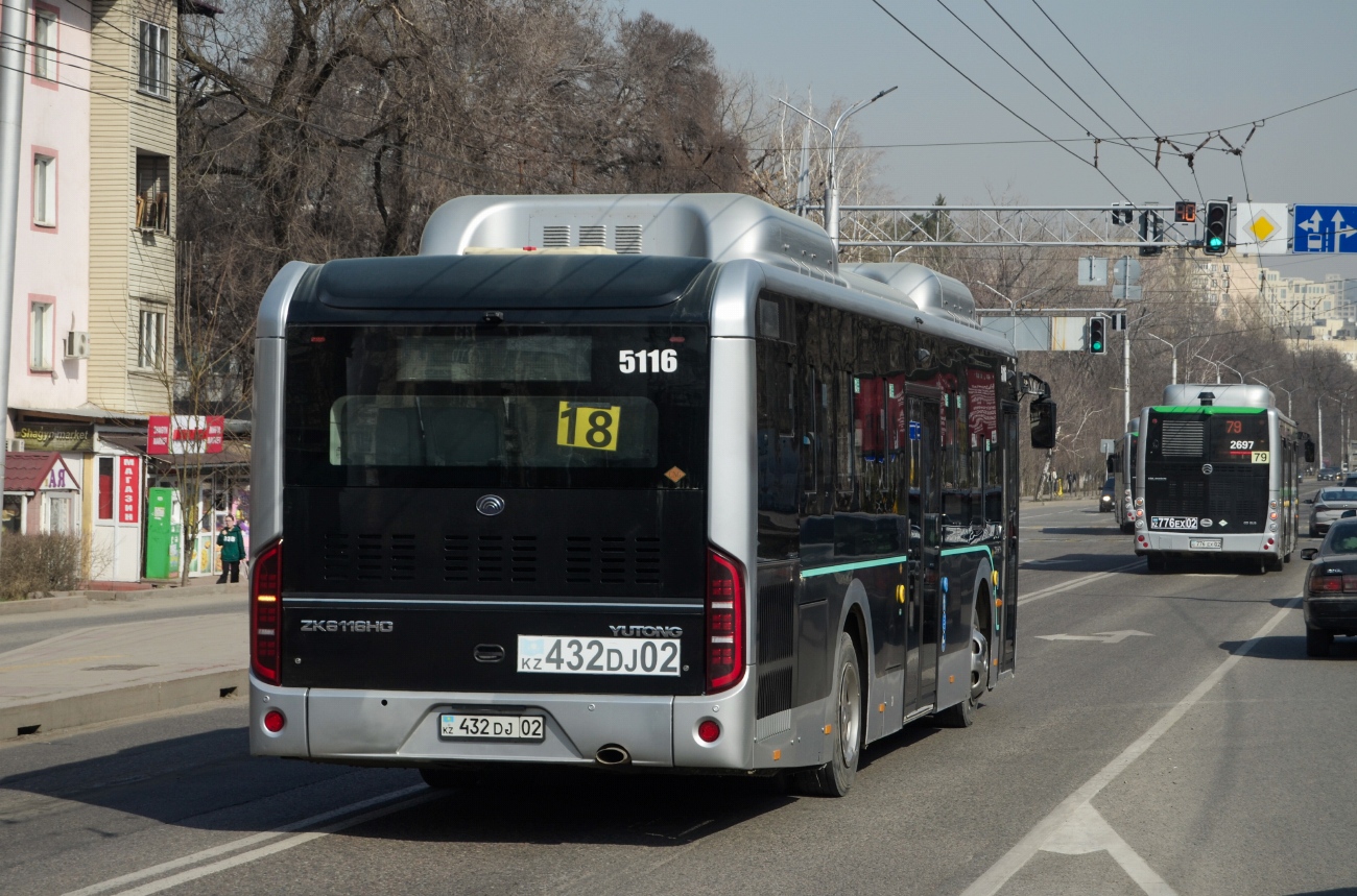 Almaty, Yutong ZK6116HG (QazTehna) # 5116