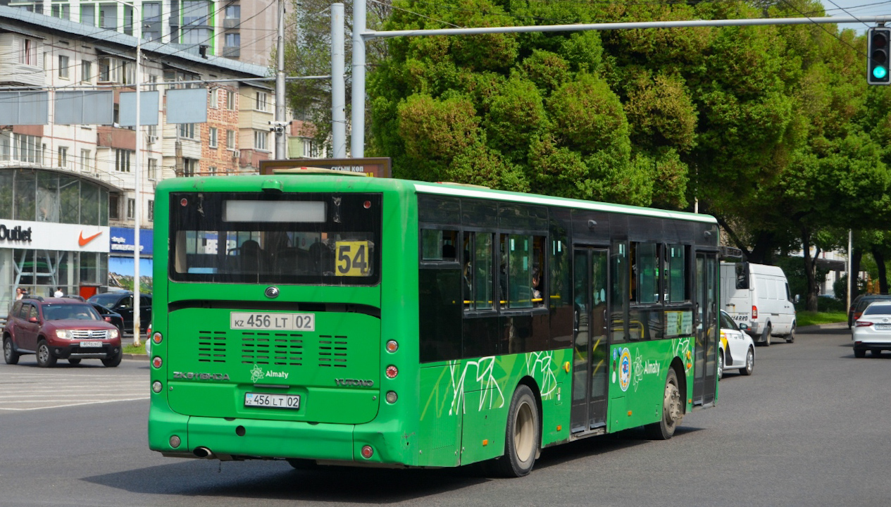 Almaty, Yutong ZK6118HGA (SaryarkaAvtoProm) Nr. 456 LT 02