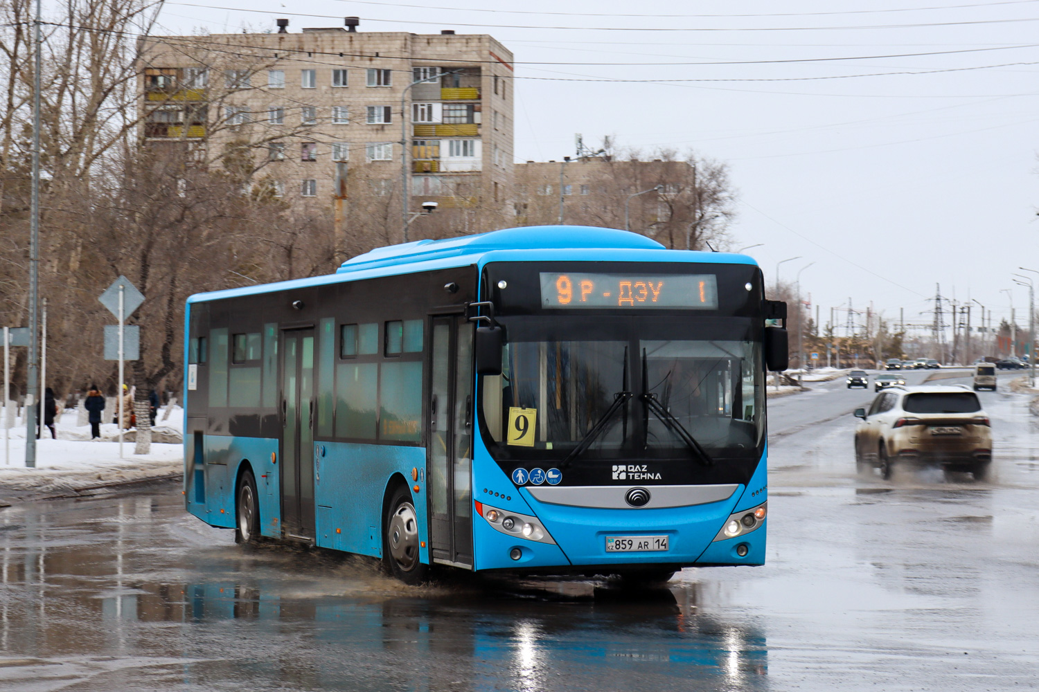 Pavlodar, Yutong ZK6118HGA (QazTehna) Nr. 859 AR 14