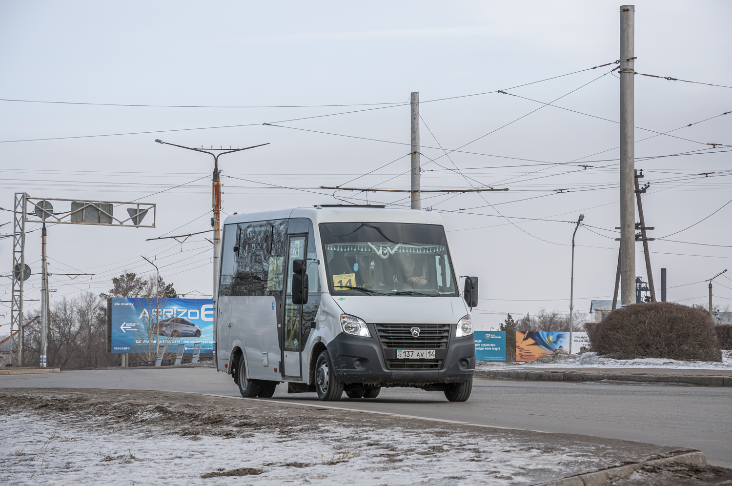 Pavlodar, GAZ-A64R45 Next (SemAZ) # 137 AV 14