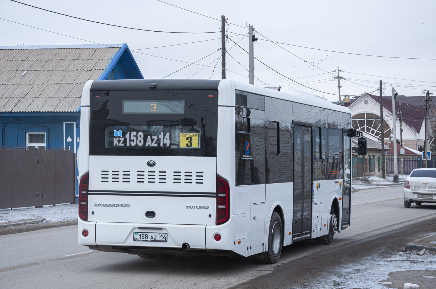 Pavlodar, Yutong ZK6890HGQ (QazTehna) # 158 AZ 14