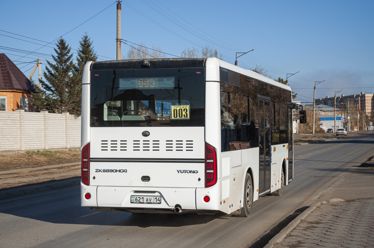 Pavlodar, Yutong ZK6890HGQ (QazTehna) # 621 AV 14