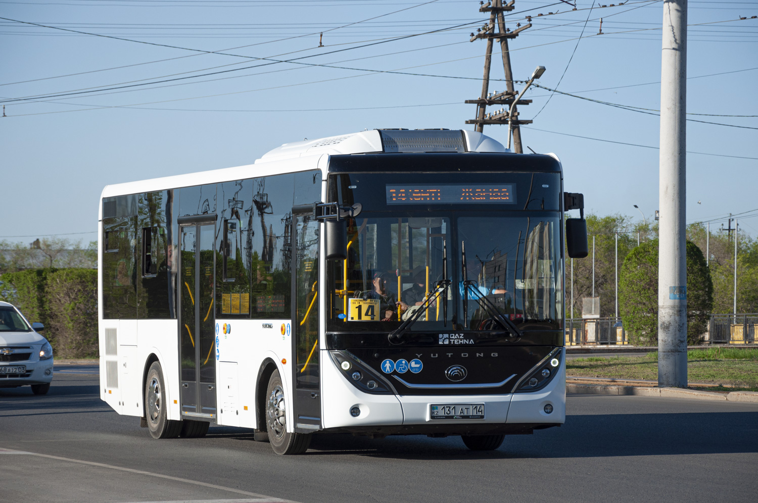 Pavlodar, Yutong ZK6890HGQ (QazTehna) Nr. 131 AT 14